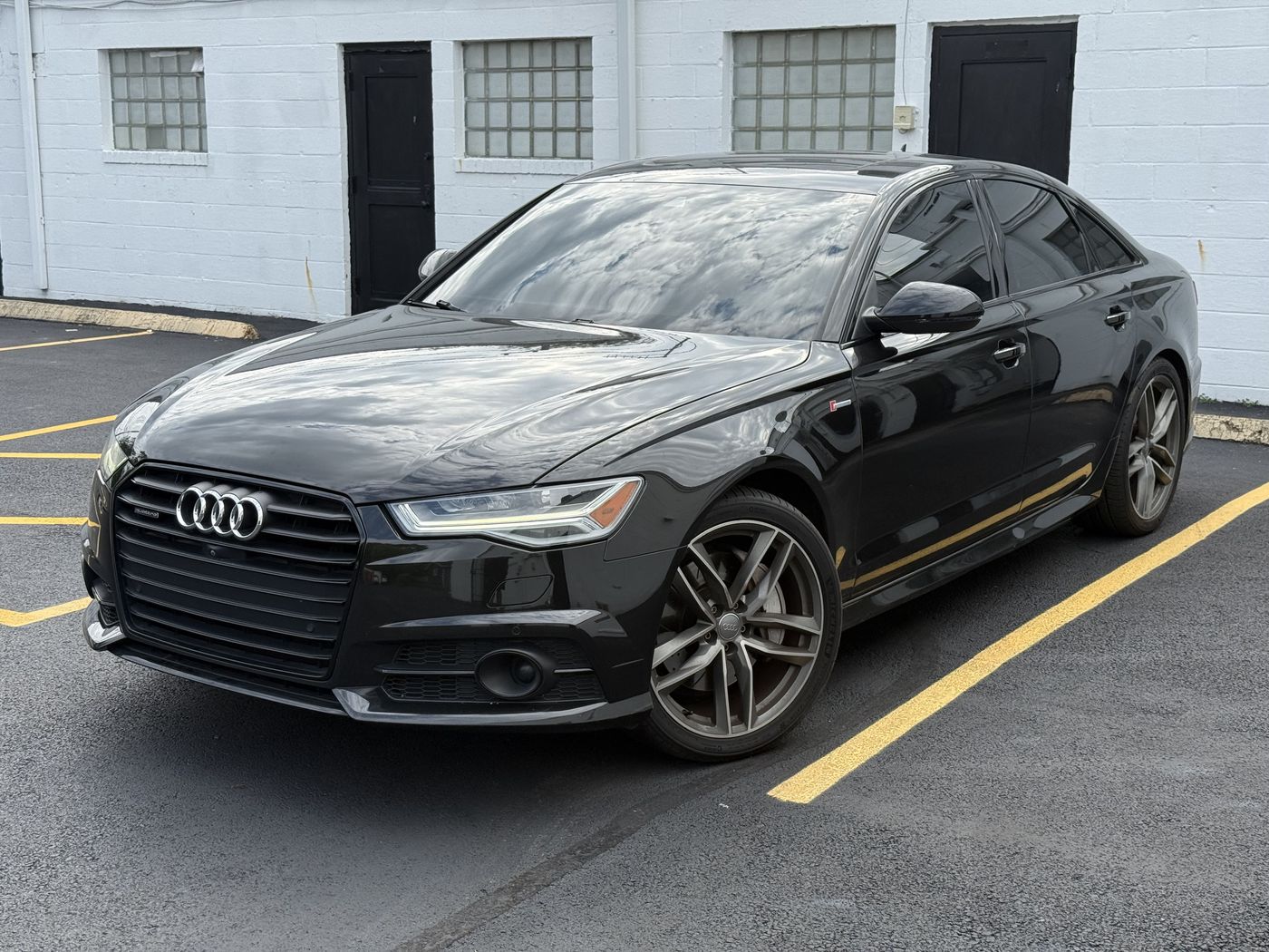 Audi A6 with window tint by DDH Mobile Tint in Columbus, Ohio