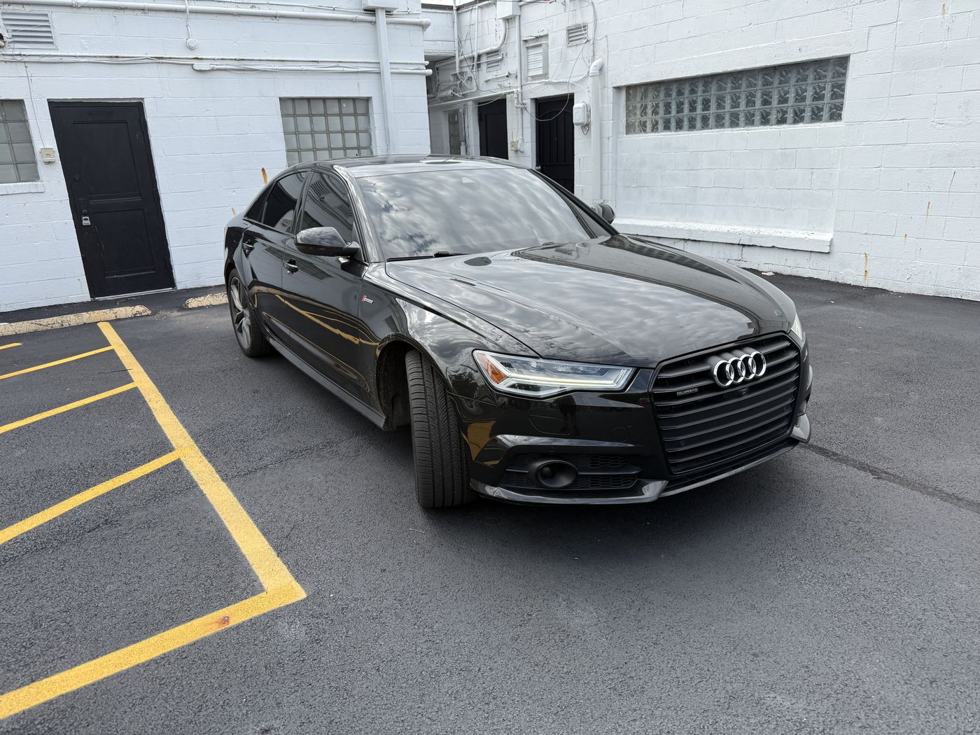 Audi A6 with window tint by DDH Mobile Tint in Columbus, Ohio