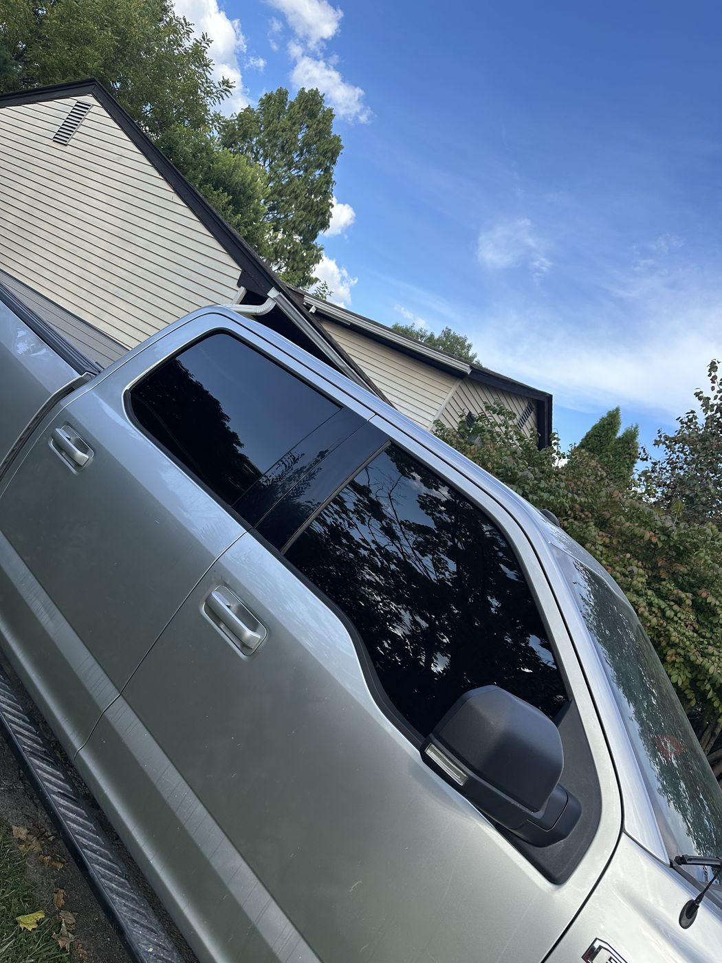 Ford F-150 XLT with window tint by DDH Mobile Tint in Powell, Ohio