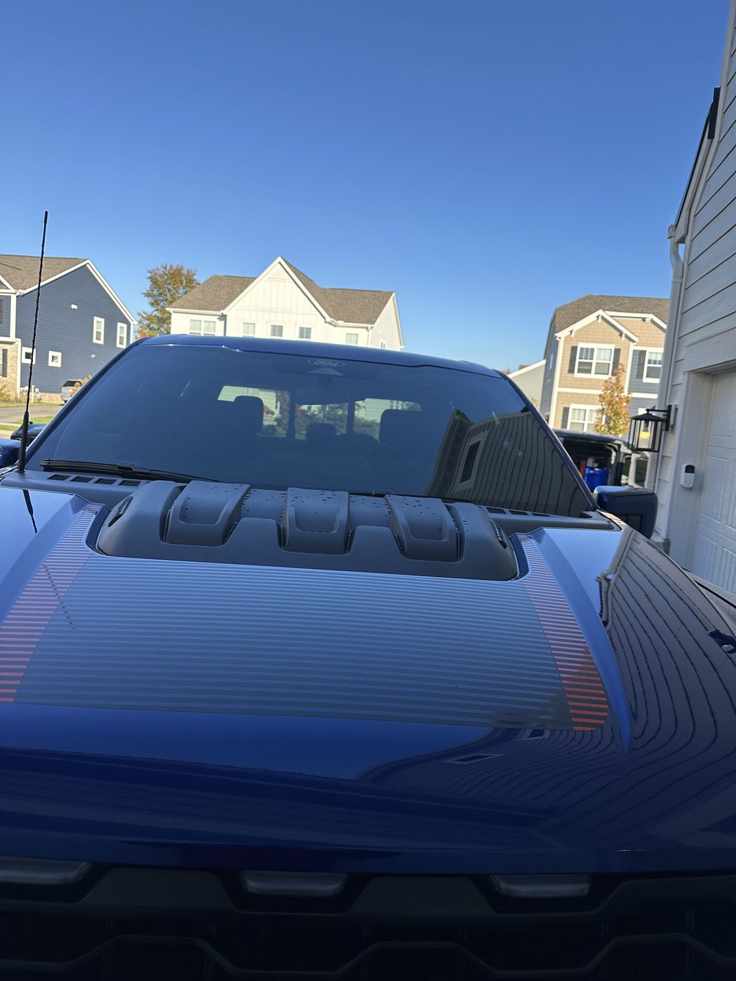 Ford F-150 windshield with window tint by DDH Mobile Tint in Columbus, Ohio